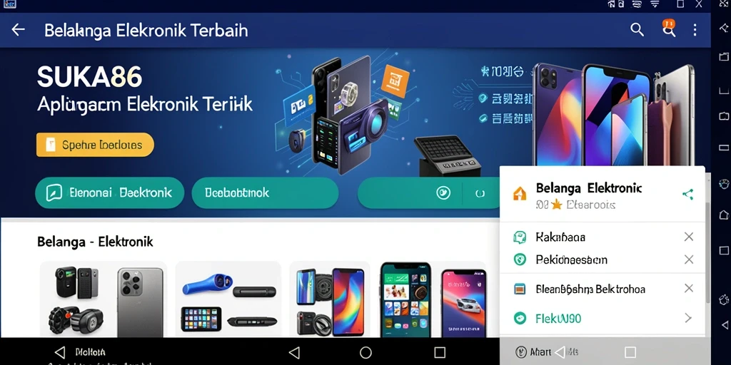 Tampilan antarmuka SUKA86 yang sederhana dan menarik.