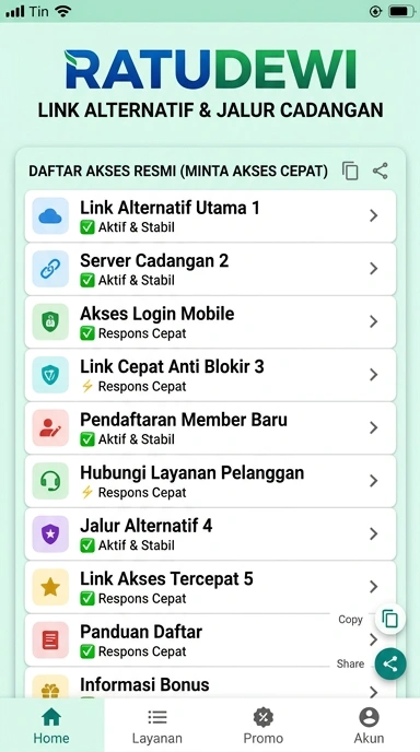 Link Alternatif ratudewi untuk Pengguna Android Indonesia