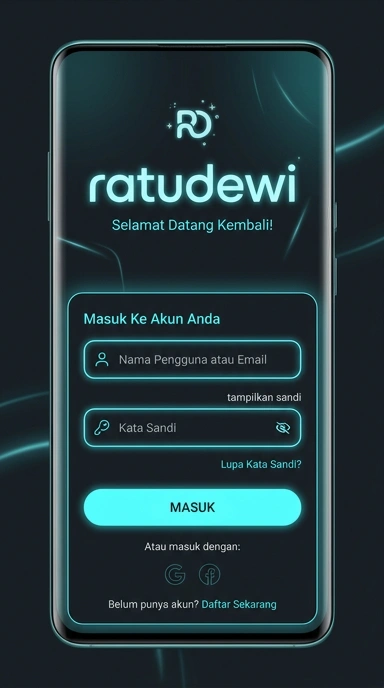 Masuk Akun ratudewi untuk Pengguna Android