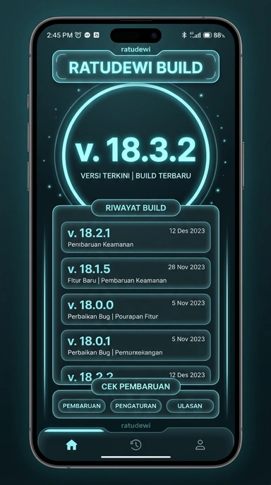Riwayat Versi ratudewi untuk Pengguna Android